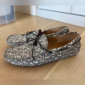 Tod’s Multicolor Patterned Loafers 10.5 US Size